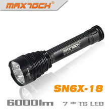 Maxtoch SN6X-18 6000lm факел ярких 7 * Cree T6 26650 светодиодный фонарик